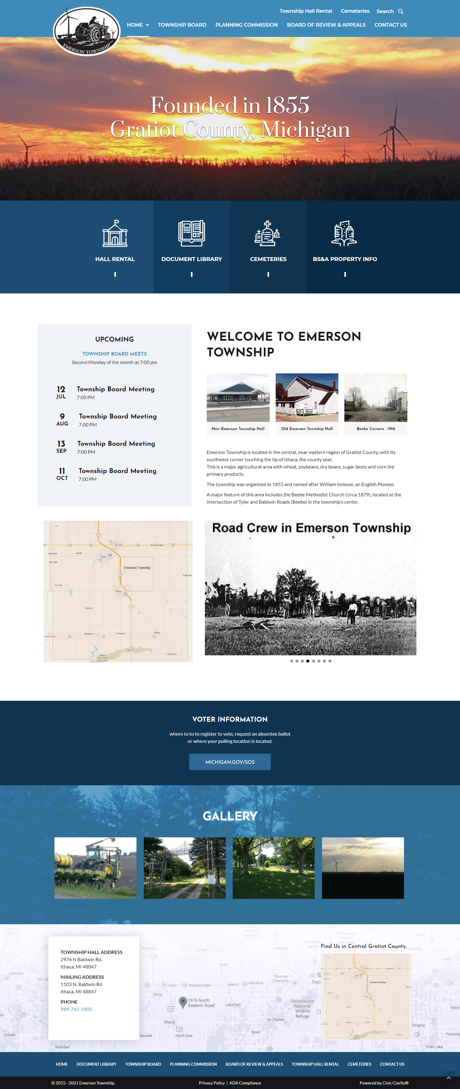 Emersion Township Home Page