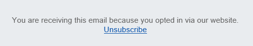 unsubscribe